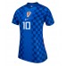 Zenski Nogometni Dres Hrvatska Luka Modric #10 Gostujuci SP 2026 Kratak Rukav